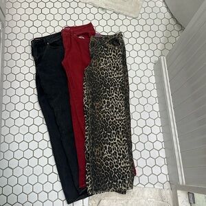 Three pairs of edikted wide legs pants- gr8 deal